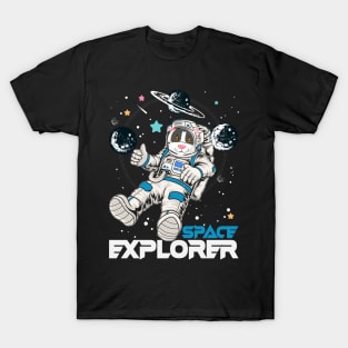 Cat space explorer T-Shirt